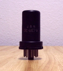 JAn 6AC7W RF Pentode NOS RCA 5/63 quantità TESTATO - Foto 1 di 3