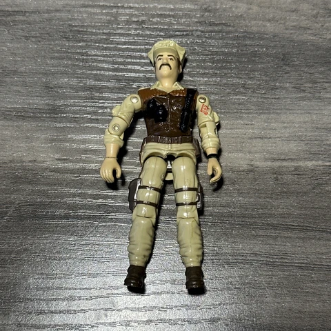 Rare Old 1986 GI JOE Mission to Brazil Leatherneck V2 Figure Vintage Soldier Cover