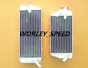 FOR AFTERMARKET KAWASAKI KXF450 KX450F KXF 450 450F 2006 2007 ALUMINUM RADIATOR - Picture 1 of 8
