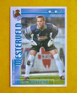 SANDER WESTVELD / REAL SOCIETY / FOOTBALL MATCH TOTAL 2002 2003 / MAGIC BOX INT
