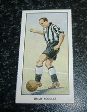 D.C. Thomson - Famous Footballers 1955 No17 - Jimmy Scoular, Newcastle