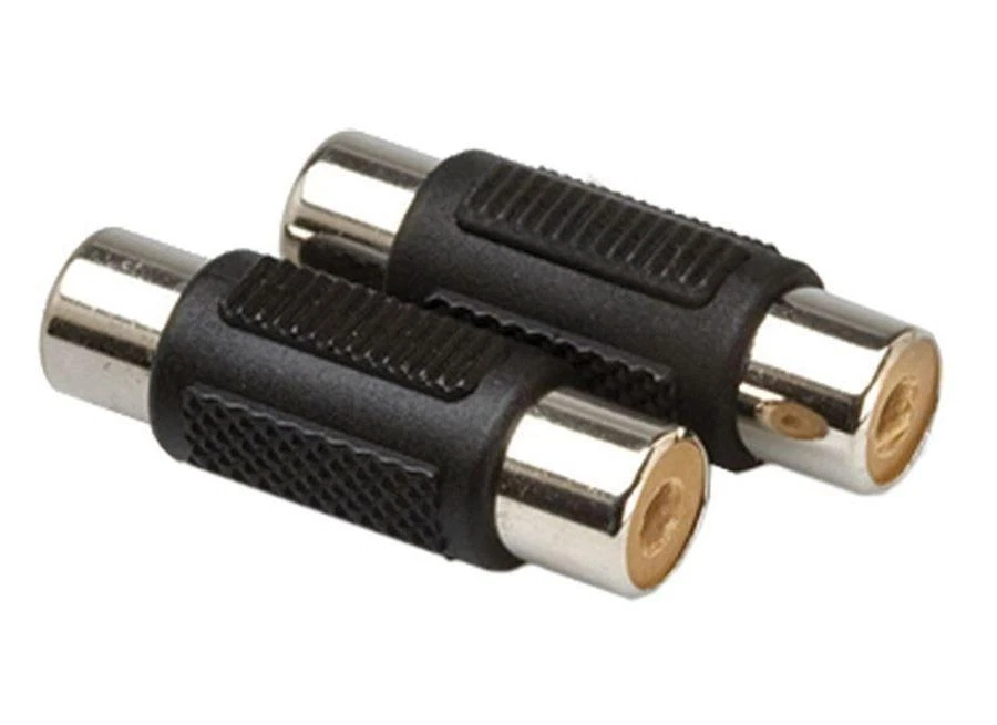 Hosa Gra-101 RCA Dual Female Coupler 2pc
