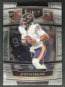 JUSTIN FIELDS 2021 Panini Select Concourse Rookie RC #50 | Bears - Picture 1 of 2