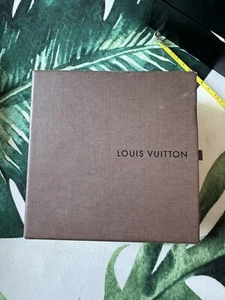 Louis Vuitton Small Empty Gift Box ONLY Storage Sliding Drawer Brown - Picture 1 of 4