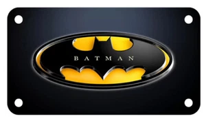 Batman Logo 4" X 7" ATV Motorcycle License Plate TV EMBLEM - Picture 1 of 2