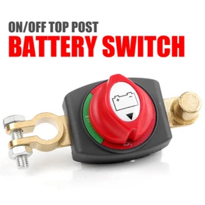 Heavy Duty Battery Isolator Switch 12V-48V Battery Disconnect Power Cut Off 300A - Picture 1 of 9