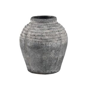 Elk Lighting Ashe Vase, Small, Antique Dark Gray - S0017-10037