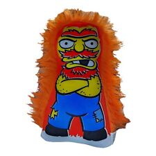 The Simpsons Groundskeeper Willie Willy Fuzzy Pillow Plush Toy Universal Parks