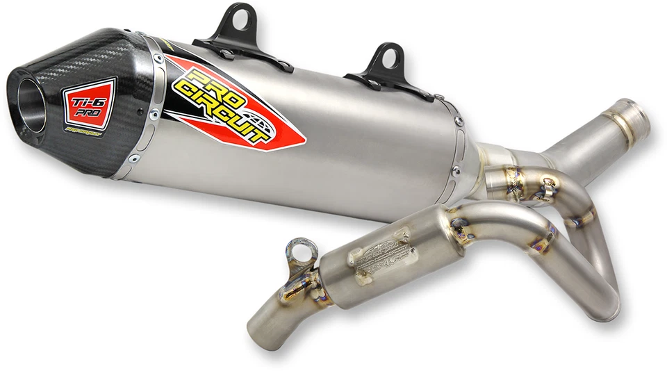 0351725FP EXHAUST SYSTEM TI-6 PRO TITANIUM WITH CARBON END CAP KTM SX-F 250 2017 - Immagine 1 di 1