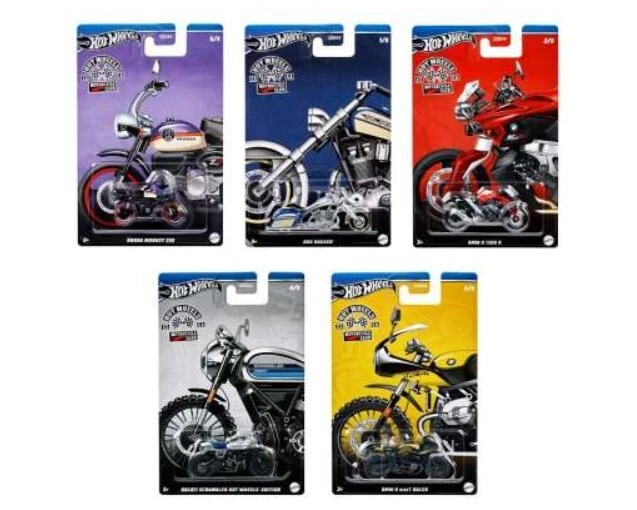 Hot Wheels Mattel 2024 Motorcycles Singola Auto Moto Collezione 1/64 - Immagine 1 di 1