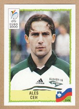 Panini - UEFA Euro - Belgium-Netherlands 2000 - Ales Ceh - Slovenia - # 261