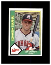 1990 CMC Edmonton Trappers   DAN GRUNHARD #16