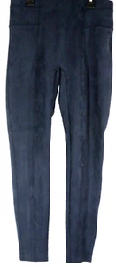 NEW Spanx Faux Suede leggings in Navy Size M #1463 - Picture 1 of 9