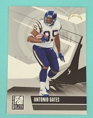 2006 Donruss Elite #80 Antonio Gates San Diego Chargers FOOTBALL Card I8 - Image 1 of 2