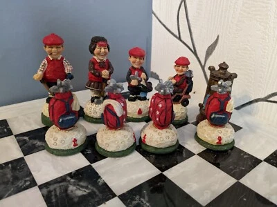 Novelty Golf Chess set latex moulds - Image 1 of 4
