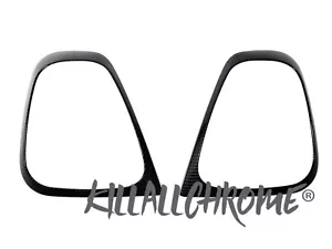 Abarth Series 4 Rear Light Surround Outer Covers Carbon Fibre Look 500 595 2 Pcs - Picture 1 of 5
