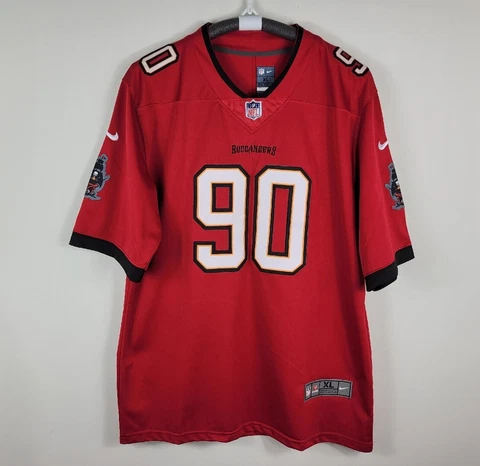 Jason Pierre-Paul #90 Tampa Bay Buccaneers Nike NFL On Field Jersey Mens Size XL Cover