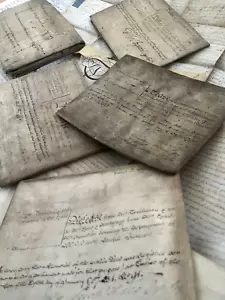 AUTHENTIC AUTOGRAPHED, STAMPED AND SEALED PARCHMENT Vellum in English from 1700s - Picture 1 of 5