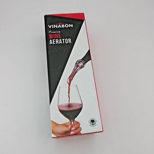 Aireador de vino Vinabon Premium diseño inteligente se adapta a cualquier botella SIN USAR - Imagen 1 de 8