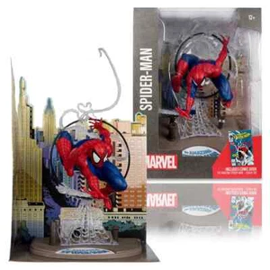 McFarlane The Amazing Spider-Man #301 🕷️ 1:6 Scale Posed Figure w/ Scene Comic - Picture 1 of 10