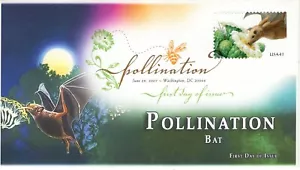 AO-4155-1, 2007, Pollination, FDC, Digital Color Postmark, Add-on Cachet, Wash - Picture 1 of 1