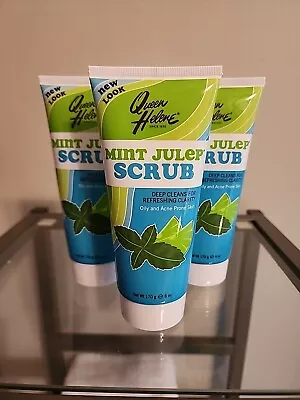 3 Queen Helene Mint Julep Masque Mask Deep Cleans For Oily Acne Skin 6 oz NEW - Image 1 of 2