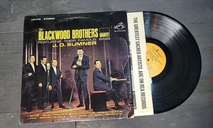 Blackwood Brothers Quartet feat. Famous Bass J.D. Sumner~LPM-2752 Gospel 33rpm - Picture 1 of 2