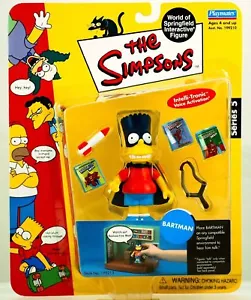 BARTMAN The Simpsons Serie 5 World Of Springfield Interaktive Figur BART TALKS - Bild 1 von 1