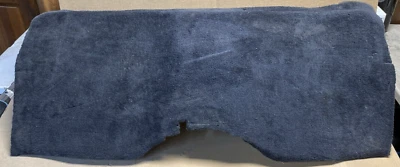 Alfombra de pared trasera Porsche Boxster 2008-2012, negra 98755103503A10 Foto 1 de 4