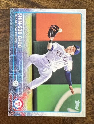 2015 Topps Baseball Card Shin-Soo Choo Texas Rangers #320 - Image 1 of 2