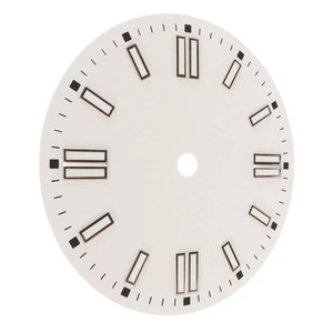  Repuesto de esfera de reloj Sunburst verde luminoso - esfera de reloj de pulsera redonda de 28,5 mm - Imagen 1 de 17