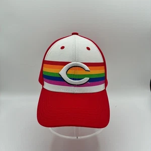 Cincinnati Reds Melin Odyssey Rainbow Pride Hat Baseball Cap Adjustable Adult - Picture 1 of 7