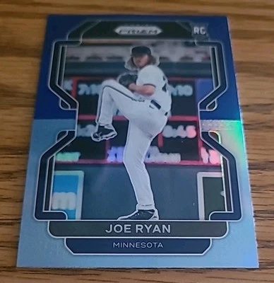 2022 Panini Prizm Blue & Carolina Blue Prizm Joe Ryan #81 Rookie RC - Image 1 of 2