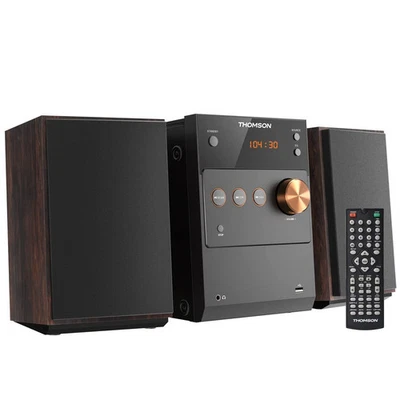 Thomson 60W HiFi Shelf Stereo System CD Player Wireless Bluetooth Audio Stream - Image 1 of 4
