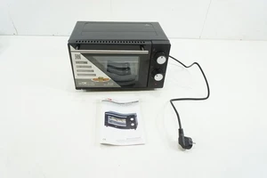 Clatronic MB 3746 Minibackofen Schwarz 8 Liter Backraum Ober- & Unterhitze 650 W - Bild 1 von 3