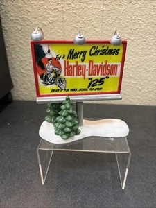 Dept 56~Village Accessories~Harley Davidson Billboard~2011~4022864 - Picture 1 of 4