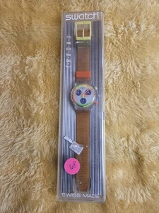 Orologio Swatch Vintage Raro Nuovo Vecchio Stock Anni 90 Chrono Swatch - Foto 1 di 3