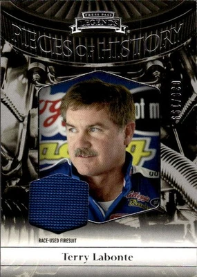 2012 Press Pass Legends Terry Labonte #POH-TL1 Pieces of History Memorabilia A18 - Image 1 of 2