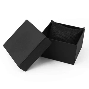 Uhrenbox, Uhrengeschenkbox 12 Packungen, schwarze Geschenkboxen für Uhren mit Kissen... - Bild 1 von 7
