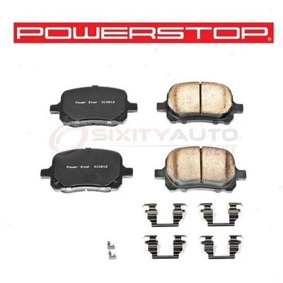 PowerStop Front Disc Brake Pad & Hardware Kit for 1999-2001 Lexus RX300 - ib Foto 1 de 4