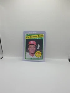 1969 Topps Pete Rose Cincinnati Reds #424 Investment Hof En muy buen estado+ - Imagen 1 de 2