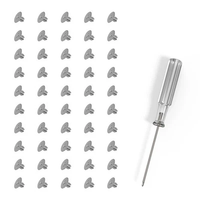 KBRPARTS M.2 Nvme Ssd Screws Kit, 50pcs M.2 Nvme Mounting Screws for M.2 Nvme Ssd Moun...