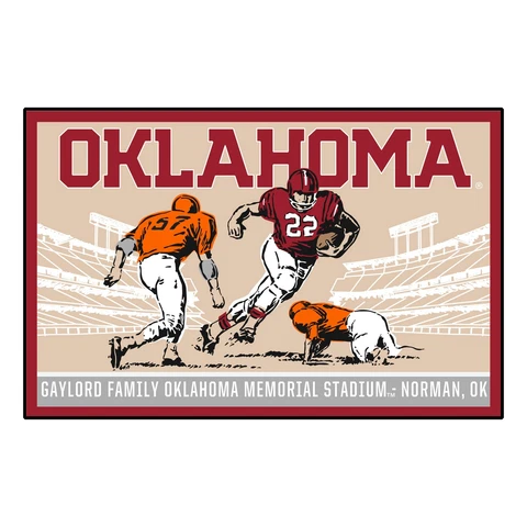 Fanmats, University of Oklahoma Starter Mat - Ticket Cover