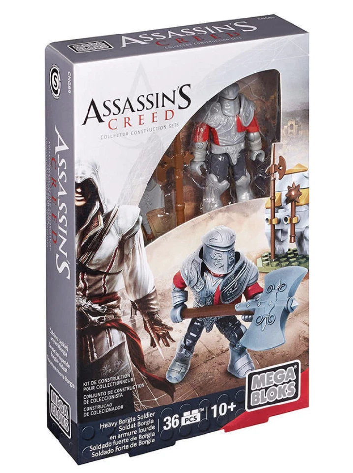 Assassin's Creed Heavy Borgia Soldier Building Set Collector Sets Mega Bloks - Image 1 of 1