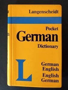 Langenscheidt Pocket German Dictionary: German/English English/German - Picture 1 of 2