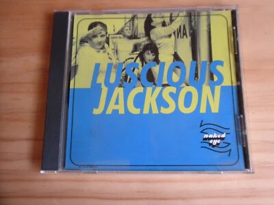 Luscious Jackson - Naked Eye Single - 1996 Capital CD - Disc Excellent Condition Foto 1 de 3