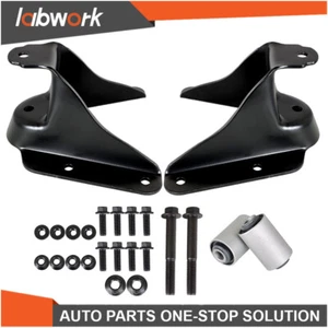 Labwork Front Leaf Spring Shackle Bracket Repair Kit for Ford Pickup Truck F150 - Picture 1 of 11