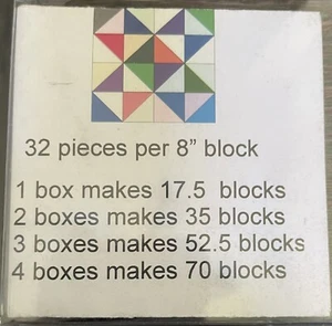 SCRAP QUILT IN A BOX QUILT KIT 32” SQUARE - Picture 1 of 4