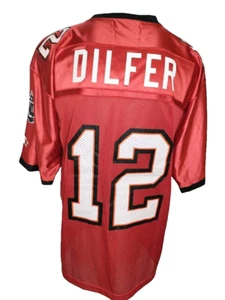 NFL STARTER Tampa Bay Buccaneers Trent Dilfer #12 Jersey Men Size M VERY RARE - Picture 1 of 5