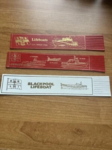 Three Bookmarks RNLI. - Picture 1 of 2